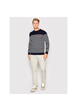 Scotch & Soda Пуловер 168736 Тъмносин Regular Fit - Pepit.bg