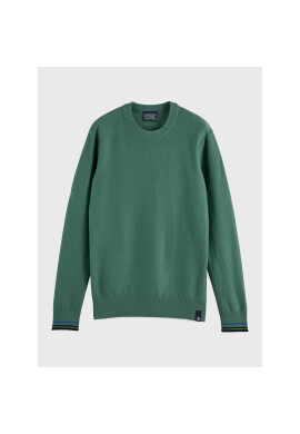 Scotch & Soda Пуловер 169260 Зелен Regular Fit - Pepit.bg