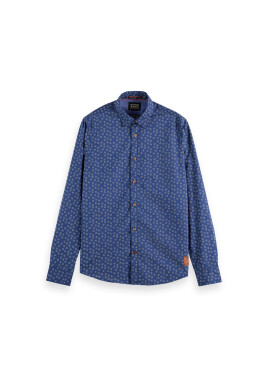 Scotch & Soda Риза 169051 Син Slim Fit - Pepit.bg