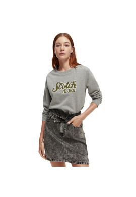 Scotch & Soda Суитшърт 171337 Сив Regular Fit - Pepit.bg