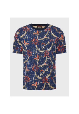 Scotch & Soda Тишърт 167339 Тъмносин Regular Fit - Pepit.bg