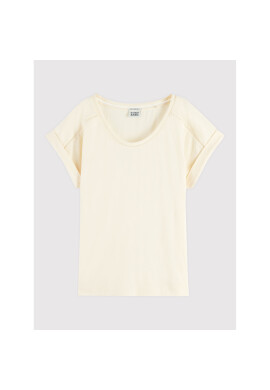 Scotch & Soda Тишърт 167883 Бежов Regular Fit - Pepit.bg