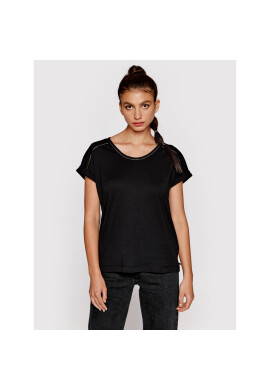 Scotch & Soda Тишърт 167883 Черен Relaxed Fit - Pepit.bg