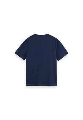 Scotch & Soda Тишърт 169075 Тъмносин Regular Fit - Pepit.bg