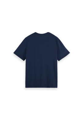 Scotch & Soda Тишърт 169243 Тъмносин Regular Fit - Pepit.bg