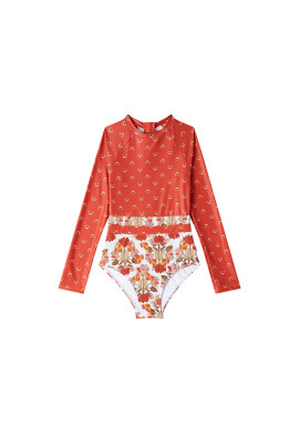 Seafolly Бански костюм 15775 Кафяв - Pepit.bg