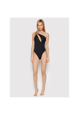 Seafolly Бански костюм One Shoulder 10887-942 Черен - Pepit.bg