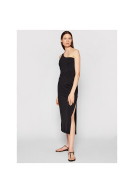 Seafolly Лятна рокля Schoulder 54229-DR Черен Regular Fit - Pepit.bg
