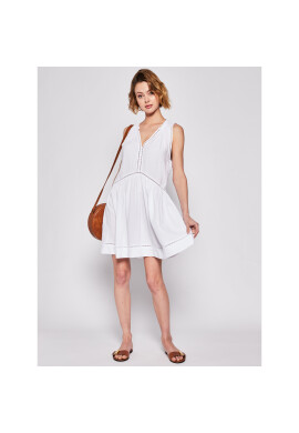 Seafolly Плажна рокля Beach Basics 52931-DR Бял Regular Fit - Pepit.bg