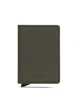 Secrid Малък мъжки портфейл Slimwallet Зелен - Pepit.bg