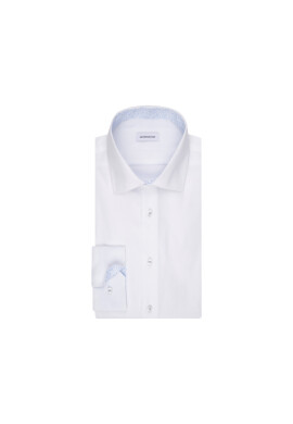 Seidensticker Риза 01.640780 Бял Slim Fit - Pepit.bg