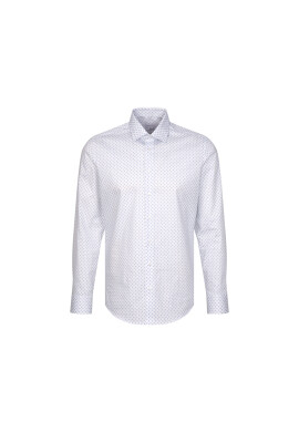 Seidensticker Риза 01.642160 Бял Slim Fit - Pepit.bg
