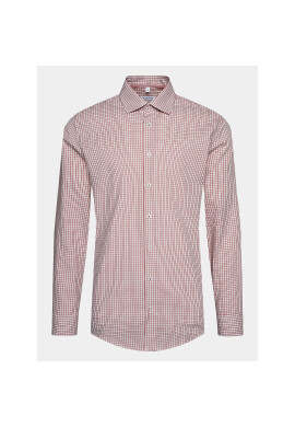 Seidensticker Риза 01.642310 Червен Slim Fit - Pepit.bg