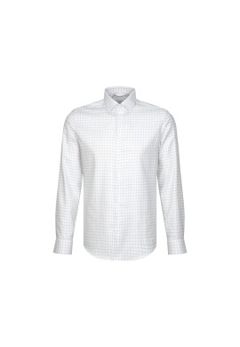 Seidensticker Риза 01.642600 Бял Slim Fit - Pepit.bg