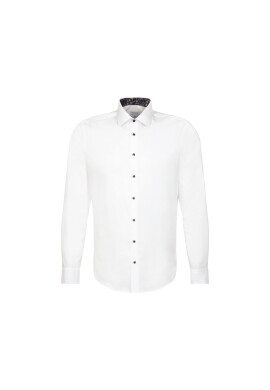 Seidensticker Риза 01.642970 Бял Slim Fit - Pepit.bg