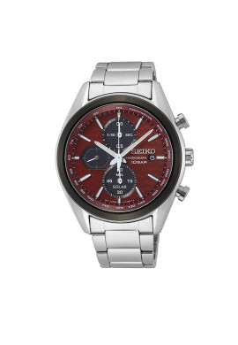 Seiko Часовник Chronograph Solar SSC771P1 Сребрист - Pepit.bg