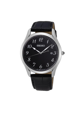 Seiko Часовник Classic SUR305P1 Черен - Pepit.bg