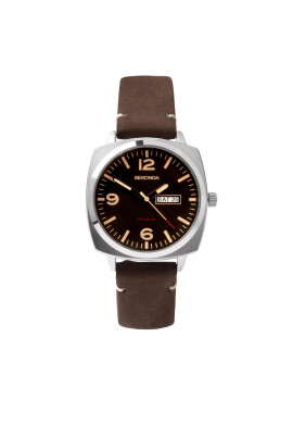 Sekonda Часовник 1988 Кафяв - Pepit.bg