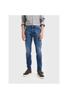 Selected Homme Дънки Leon 16087777 Син Slim Fit - Pepit.bg