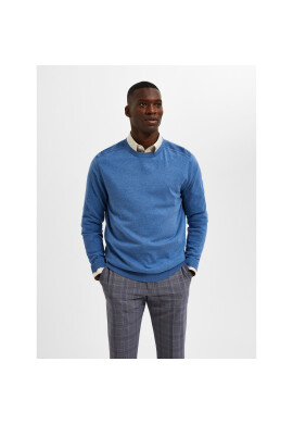 Selected Homme Пуловер Berg 16074682 Син Regular Fit - Pepit.bg