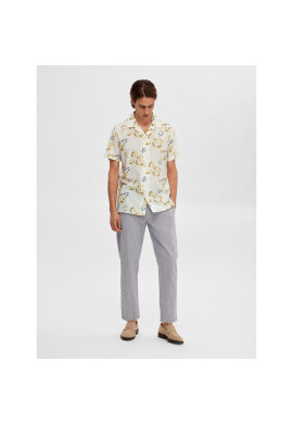 Selected Homme Риза 16083565 Бял Regular Fit - Pepit.bg