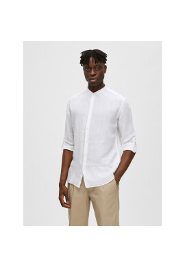 Selected Homme Риза 16088372 Бял Regular Fit - Pepit.bg