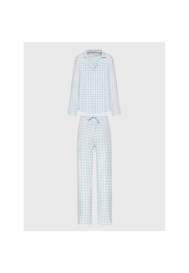 Selmark Пижама Vichy P3976 Син Regular Fit - Pepit.bg