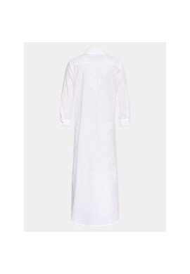 Selmark Рокля тип риза Vestido BC069 Бял Regular Fit - Pepit.bg