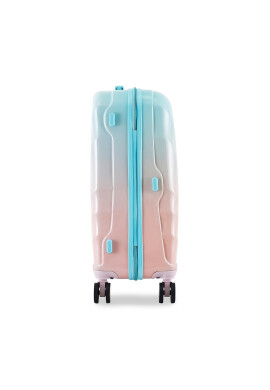 Semi Line Среден твърд куфар T5649-2 Син - Pepit.bg