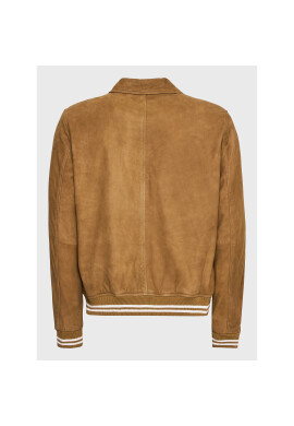 Serge Pariente Кожено яке Teddy Suede Кафяв Regular Fit - Pepit.bg
