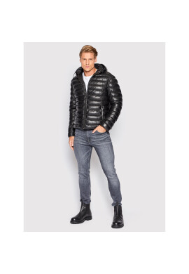 Serge Pariente Кожено яке Warmer Черен Regular Fit - Pepit.bg