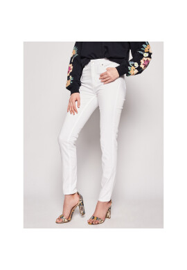 Silvian Heach Дънки Veronica PGP20650JE Бял Slim Fit - Pepit.bg