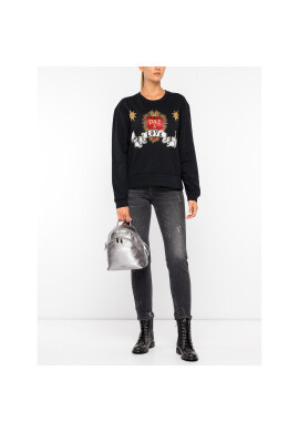 Silvian Heach Суитшърт CVA19388FE Черен Regular Fit - Pepit.bg