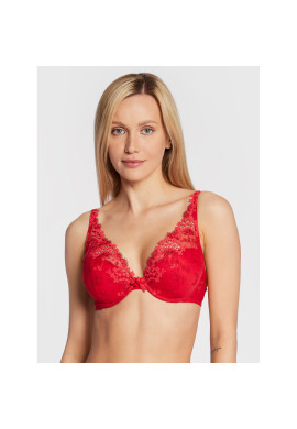 Simone Pérèle Сутиен push-up Wish 12B347 Червен - Pepit.bg