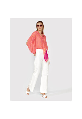 Simple Блуза KOD012 Розов Relaxed Fit - Pepit.bg