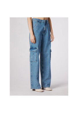 Simple Дънки SPDJ503-01 Син Relaxed Fit - Pepit.bg