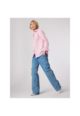 Simple Дънки SPDJ503-01 Син Relaxed Fit - Pepit.bg