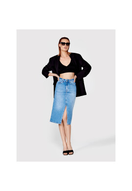 Simple Дънкова пола SDDJ002 Син Regular Fit - Pepit.bg
