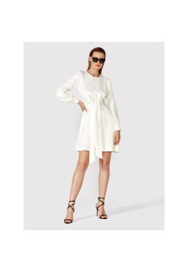 Simple Ежедневна рокля SUD074 Бежов Regular Fit - Pepit.bg