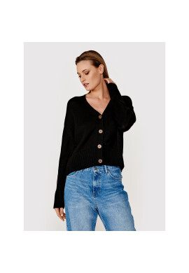 Simple Кардиган SWD006 Черен Regular Fit - Pepit.bg