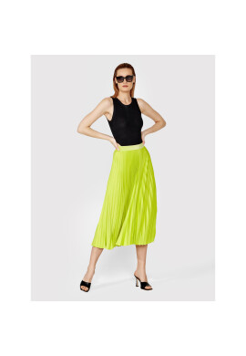 Simple Плисирана пола SDD005 Зелен Regular Fit - Pepit.bg