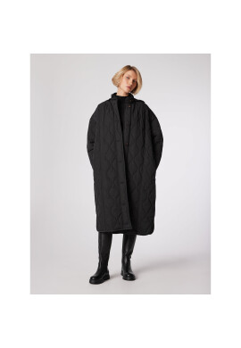 Simple Пухено яке PLD506-03 Черен Oversize - Pepit.bg
