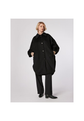 Simple Преходно палто PLD505-01 Черен Oversize - Pepit.bg