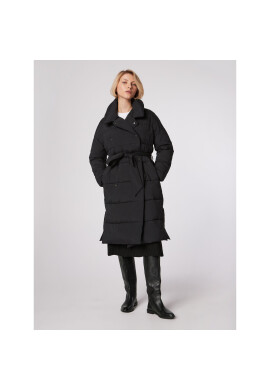 Simple Пухено яке PLD503-01 Черен Relaxed Fit - Pepit.bg