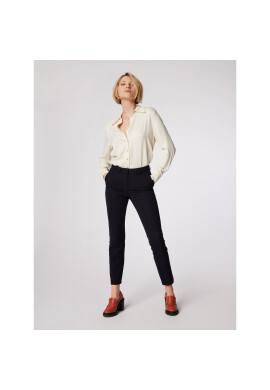 Simple Риза KOD502-02 Бял Relaxed Fit - Pepit.bg