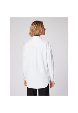 Simple Риза KOD551-01 Бял Regular Fit - Pepit.bg