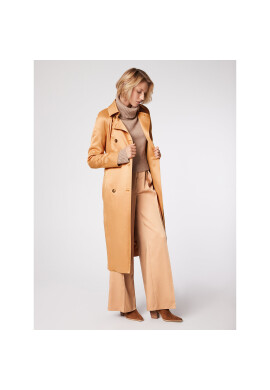 Simple Текстилни панталони SPD014 Бежов Regular Fit - Pepit.bg