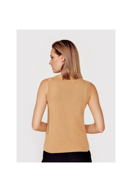 Simple топ SWD011 Кафяв Regular Fit - Pepit.bg
