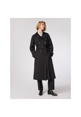 Simple Тренч PLD004 Черен Regular Fit - Pepit.bg