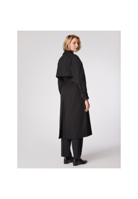 Simple Тренч PLD004 Черен Regular Fit - Pepit.bg